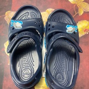 🐊Crocs Kids Crocband II Sandal, Size 11💜💙